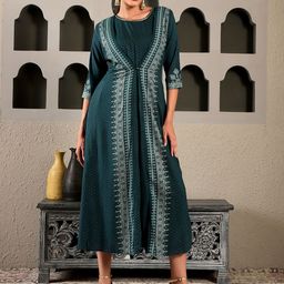 W Women Festive Geometric Print Jumpsuit-picture-55