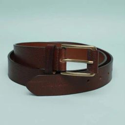 Peter England Brown Leather Formal Belt-image-59