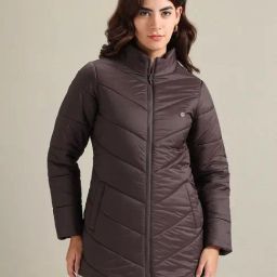 U.S. Polo Assn. Brown Regular Fit Puffer Jacket-picture-15