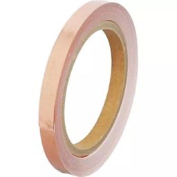 AS ONE Metal Foil Tape 20 m x 10 mm x 0.06 mm, E13CE1020-image-97