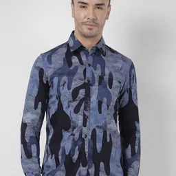 Numero Uno Men Slim Fit Opaque Printed Casual Shirt-image-76