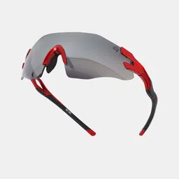 Reccy Unisex Shield Sunglasses with UV Protected Lens U-SG-502-U-SMK-42