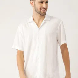 Hancock Men Comfort Opaque Casual Shirt-image-99