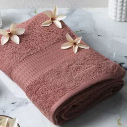 Monte Carlo Brown Cotton 400 GSM Bath Towel-81