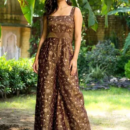 HOUSE OF JAMOTI Women Embroidered Basic Jumpsuit-picture-56