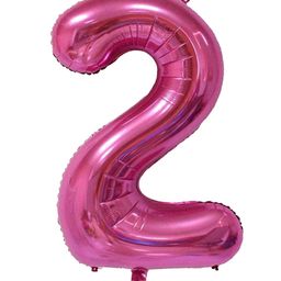 Shopperskart 2nd Number Foil Balloon Pink - Height 81 cm-18
