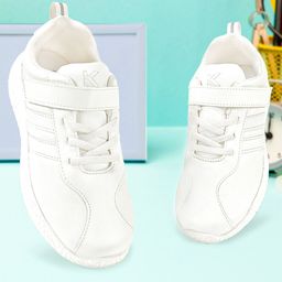 KazarMax Solid Sneakers - White-image-1