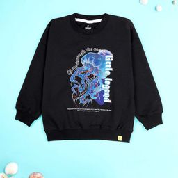 KiddoPanti Boys Graphic Printed Round Neck Sweatshirt-picture-32