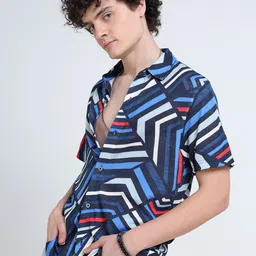 glitchez Men Relaxed Casual Shirt-picture-14