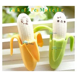 FunBlast Banana Shaped Erasers Pack of 2 - Multicolour image 4