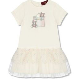 AIGNER Girls Handbag-Print Drop-Waist Dress-image-23
