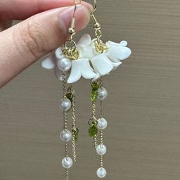 StyleCast x Revolte Pearls Beaded Contemporary Drop Earrings-49