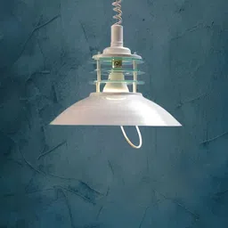 GAUVIK White Ceiling Lamp-0