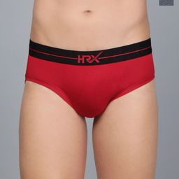HRX by Hrithik Roshan Pack Of 2 Mid-Rise Basic Briefs HRX_BRF_002_RD_GR_2PC-55