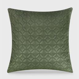 Mirooh  Green Quilted Square Cushions-image-41