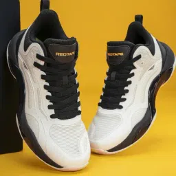 Red Tape Men's Court Crossover Collection White Basketball Shoes-picture-46