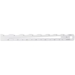 Shinwa Rules Radius Scale A-2 R8 - 15 mm Corner Measurement Range, 73571 image 2