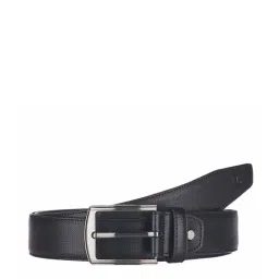 Kara Black PU Waist Belt for Men-image-86