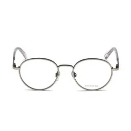 Diesel Silver Oval Unisex Eye Frames-picture-41