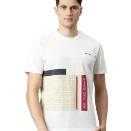 ALCIS White Round Neck T-Shirt-image-40