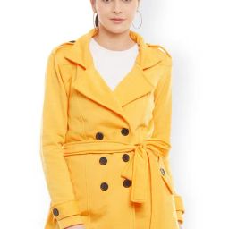 Belle Fille Yellow Regular Fit Jacket-picture-4