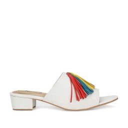 Aady Austin Women's White Casual Sandals-image-13