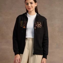 U.S. Polo Assn. Black Cotton Printed Sweatshirt-picture-12