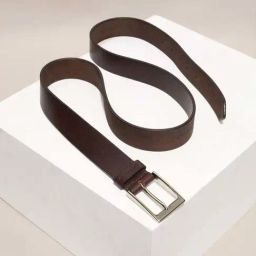 Peter England Brown Leather Formal Belt-image-91