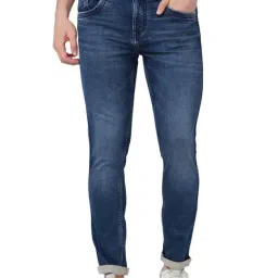 Spykar Blue Cotton Skinny Fit Jeans-picture-42