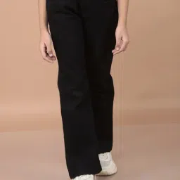 Crimsoune Club Girls Black Solid Jeans-picture-46
