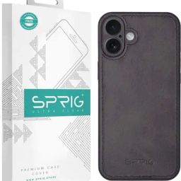 Sprig Back Cover for IPHONE 16 (Black)-image-47