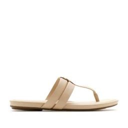 U.S. Polo Assn. Women's Nude T-Strap Sandals-picture-5