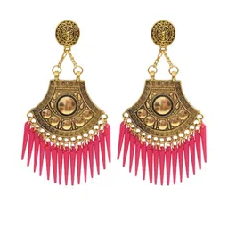 Weariton German Silver Gold Chandbalis Earing-image-65