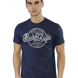 Anax Aesthetics Men Pure Cotton Regular Fit Round Neck Graphic Printed Casual Tshirt-image-105