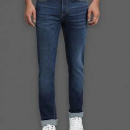 Red Tape Dark Blue Skinny Fit Jeans-image-38