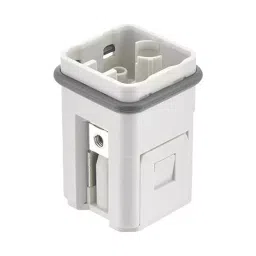 Harting Heavy Duty Connector Inserts / Modules HEAVY DUTY INSERT, PLUG, 8+PE, CRIMP, 09120123006-17