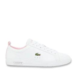 Lacoste Women's Court Cage White Sneakers-22