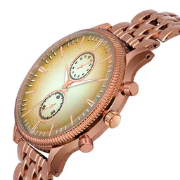 DOUBLERUN Men Dial & Bracelet Style Straps Analogue Multi Function Watch H05NAMT-23 image 5