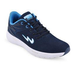 Campus Men Navy Blue Mesh Running Shoes-picture-32