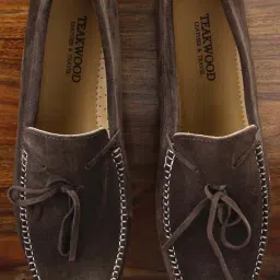 Teakwood Leathers Men's Brown Casual Mocassins-image-27