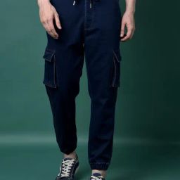 Crimsoune Club Navy Blue Regular Fit Jeans-image-51
