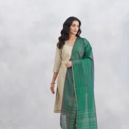 Fabindia Emerald Solid Dupatta-picture-28