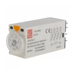 RS PRO Single Function Timer Relay Plug In Mount 24 V DC 4PDT Model No. 1792985-96