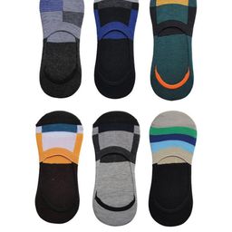 VOICI Pack of 6 Colourblocked Shoe Liners-image-105