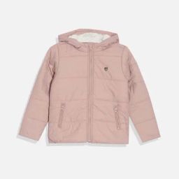 Allen Solly Girls Pink Solid Full Sleeves Jacket-image-8