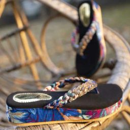 Shoetopia Kids Multicolor Thong Sandals-picture-8