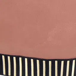 Shadowkart Mauve Wooden Round Shaped Ottomans image 3