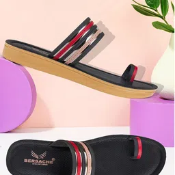 BERSACHE Women Open Toe Flats with Bows-image-8