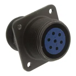 AMPHENOL INDUSTRIAL CIRCULAR CONNECTOR RECEPTACLE, SIZE 16S, 7 POSITION, WALL, 97-3100A-16S-1S-picture-41