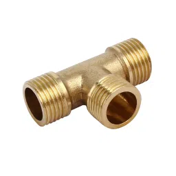 Generic 12.7 mm(1/2Inch) T Shape Equal Pipe Connecting Fitting Jointer-44